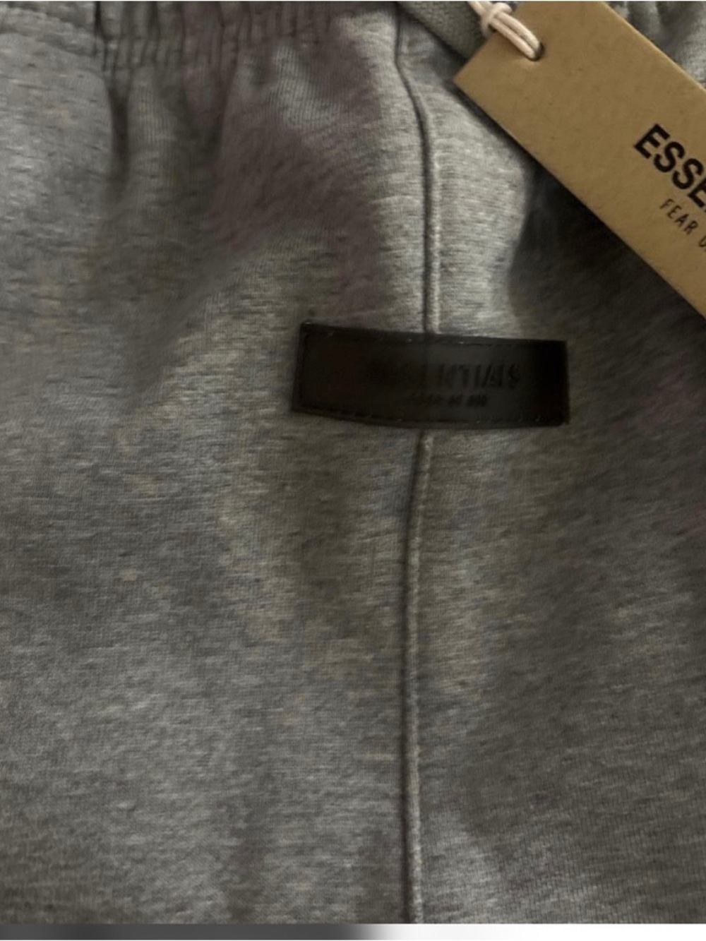 Fear of God ESSENTIALS Grey Hooded Sweatpants